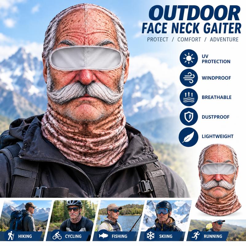 Funny 3D Ski Masks 3-Pack Bundle (All 3 Designs Included)