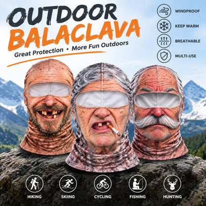 Funny 3D Ski Masks 3-Pack Bundle (All 3 Designs Included)